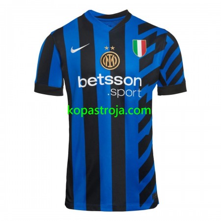 Billiga Fotbollströjor Inter Milan Hemma tröja 2024/25 Kortärmad
